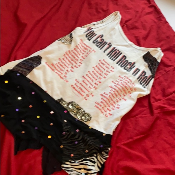 Custom Motley Crue concert T-vintage - Picture 2 of 2